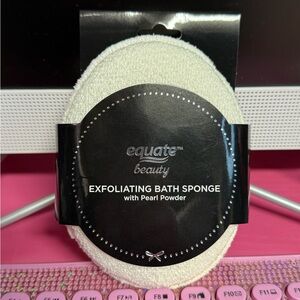 Equate beauty exfoliating bath sponge